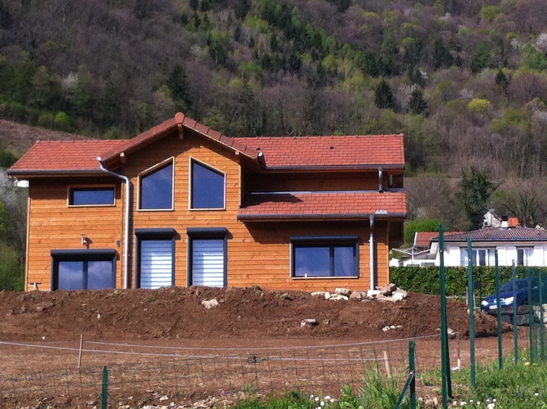 Maison Ossature Bois, par CMCD à Saint-Ondras